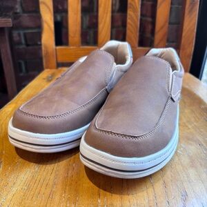 Izod Brown Loafers for Men